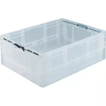 TRUSCO TPO Тип складной контейнер TP Стандартный 63л Прозрачный ящик для хранения Ящик для хранения TPO-462.5-TM