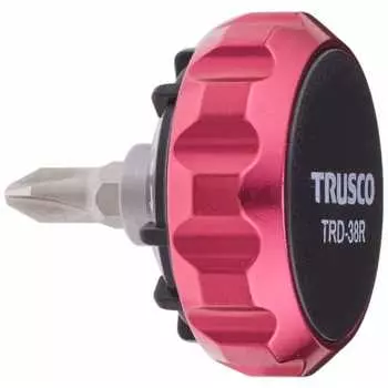 TRUSCO Трещоточный ключ (Мини Тип) Красный 38мм TRD-38R