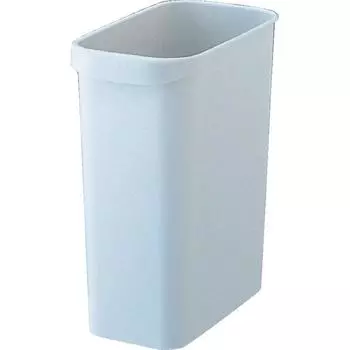 TRUSCO Waste Bin Square Gray TGYC637 13.0L