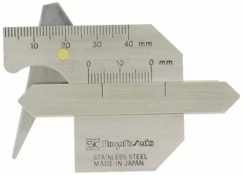 TRUSCO Welding Gauge Dimensional Measurement Accuracy ±0.4 TWG-1