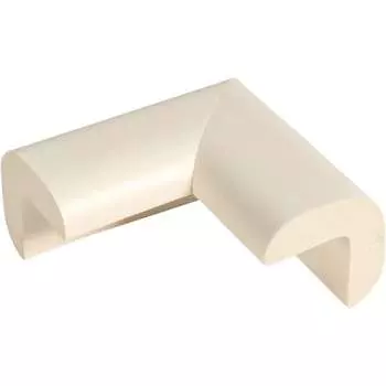 TRUSCO Защитная подушка для угла, маленькая, 1 шт., цвет слоновой кости TAC31