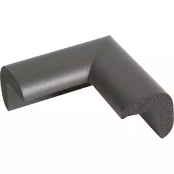 TRUSCO Защитная подушка для угла маленькая 1 шт. черная TAC-32