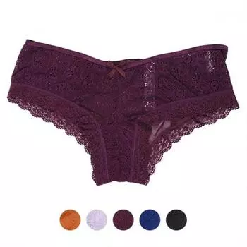 Трусики Bapul Er 181209 Bk Edge Сетчатые с кружевом blacks/90 _ L