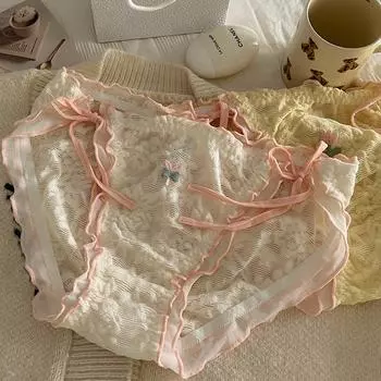 Трусики больших размеров, женское нижнее белье со средней талией, высококачественные дышащие трусы с подтяжкой бедер с героями мультфильмов 2XL