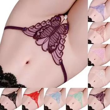 Трусики большого размера с низкой посадкой Pearl Pure Lust тонкие L