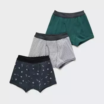 Трусики-боксеры UNIQLO BOYS (скейтборд) 3P