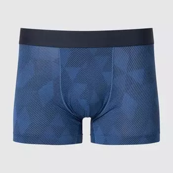 Трусики-боксеры UNIQLO JAPAN Air Rhyth с низкой посадкой и застежкой спереди.