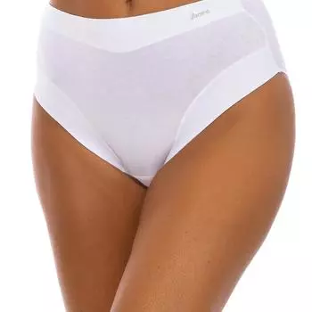 Трусики FRESH TANGA для женщин из эластичной и плотной ткани 1031394 M чёрный