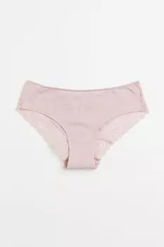 Трусики HM Hipster, 5 шт., светло-розовые, античная роза