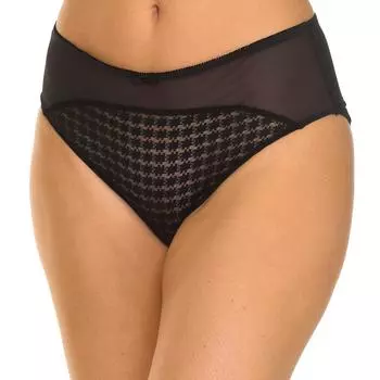 Трусики из эластичной и дышащей ткани 00BUZ женские. L чёрный