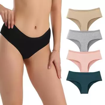 Трусики из хлопка, гребенные трусы для женщин S