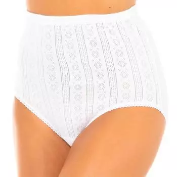 P0719 Женские макси-трусы с высокой талией XL белый