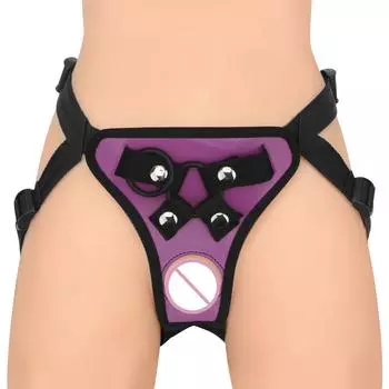 Трусики-пенисы, секс-игрушки для мужчин, ремешок на дилдо, регулируемый ремень с кольцами, реалистичные штаны-дилдо со страпоном Black