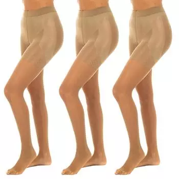 Трусики пуш-ап Pack-3 20 ден PUSHUP20 женщина L коричневый