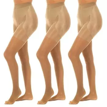 Упаковка из 3 трусиков Push Up 40 Den PUSHUP40 для женщин L коричневый