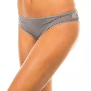 Трусики с подкладкой в тон 1387903602 женские. XL серый