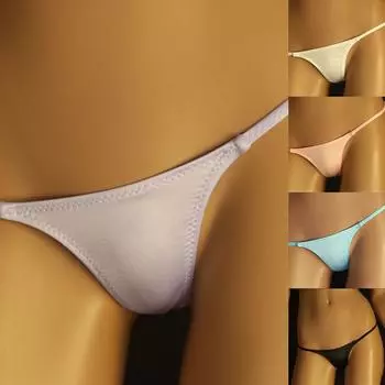 Трусики-стринги Сексуальное нижнее белье Женские стринги Отпуск Праздник Ежедневная Носка Дома M