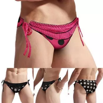 Трусики-стринги Трусики нижнее белье Ice Silk Polka Dot