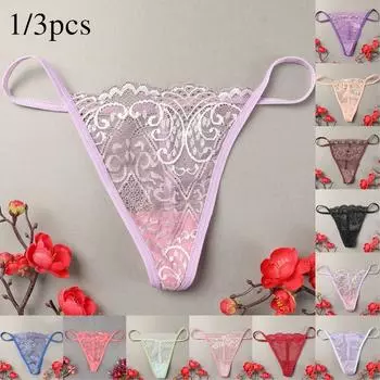 Трусики трусики нижнее белье кружево нейлон стринги V-образные стринги 1pcs