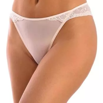 Кружевные стринги 124180398 для женщин L розовый