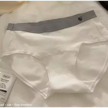 Трусики женские антибактериальные расширенные нижние части из чистого хлопка нижнее белье для женщин удобное нижнее белье из хлопка для девочек трусы нижнее белье M