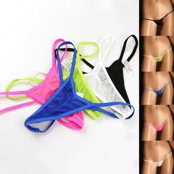 Трусики, женское нижнее белье, дышащие повседневные стринги M