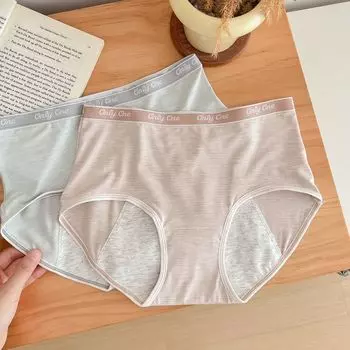 Трусики, женское нижнее белье, тонкие безопасные физиологические штаны, трусы для девочек, гигиенические штаны One Size
