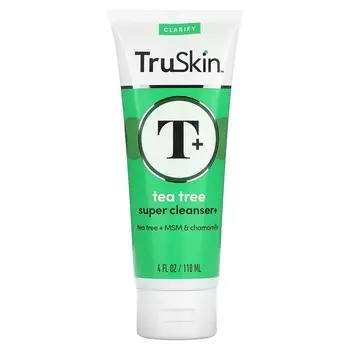TruSkin, суперочищающее средство с экстрактом чайного дерева + МСМ и ромашкой, 4 жидких унции (118 мл)