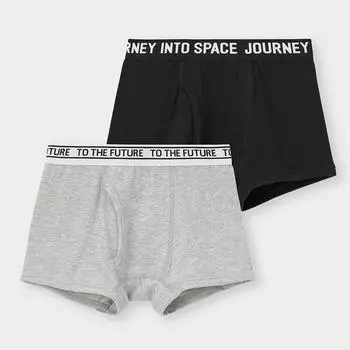 Трусы-боксеры GU BOYS 2P (логотип)