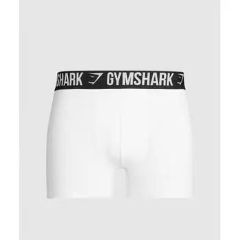 Трусы-боксеры Gymshark белые A5a8e Wb57 L