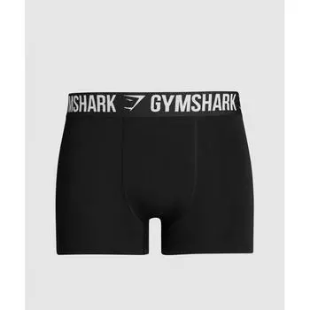 Трусы-боксеры Gymshark черные A5a8e Bb2j XXL