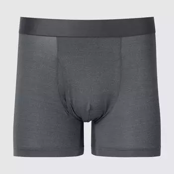 Трусы-боксеры UNIQLO AIRism Хизер Smoke/S