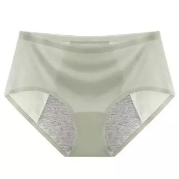 Трусы для периода, хлопковое белье, физиологическое нижнее белье, впитывающие удобные менструальные трусы, непромокаемые женские трусы M розовый