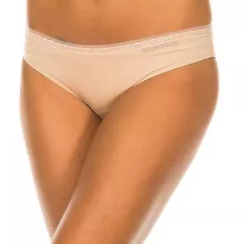 Трусы из микроволокна 163316-CC720 женщина XS бежевый