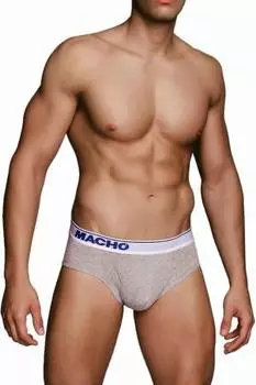 Трусы MC088 серые S прозрачный