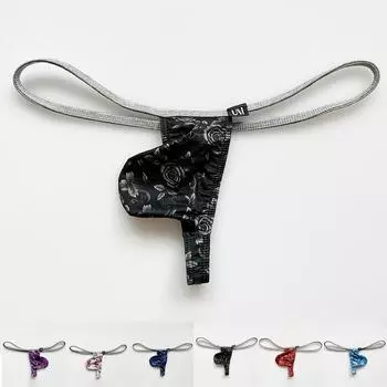 Трусы мужские нижнее белье Bulge Tanga Bulge Pouch Thongs M