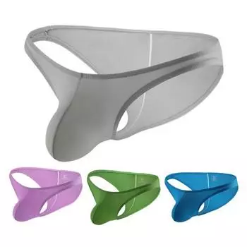 Трусы с посадкой, однотонные тонкие трусики для подростков, узкие дышащие U-выпуклые трусы со складками XL