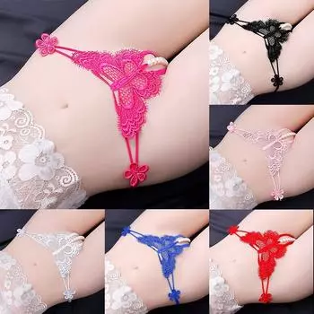 Трусы-стринги, модное женское белье, сексуальная тонкая лента M