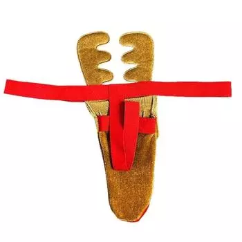 Трусы-стринги с изображением носа слона и оленя Креативное мужское нижнее белье для мужчин