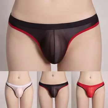 Трусы Ультратонкие трусы Чехол для нижнего белья Трусики Прозрачные