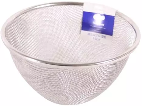 ts 18-8 deep sturdy colander 19cm