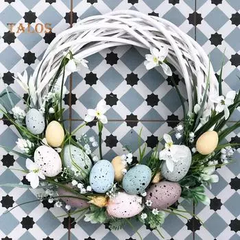 TS 20 шт. пасхальная пена яркий цвет искусственная птица голубиное яйцо домашний декор для вечеринки 2cm x 3cm синий