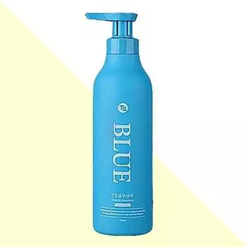 TS TS Blue Shampoo 500 мл/выпадение волос/шерсть/функциональный шампунь