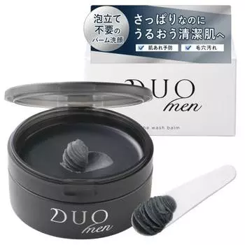 [Тщательно очищает мужское кожное сало и источники запаха*] DUOmen The Wash Balm 90 г Мужское средство для умывания Мужская косметика Очищение пор Мужской DUO duo DUOmen