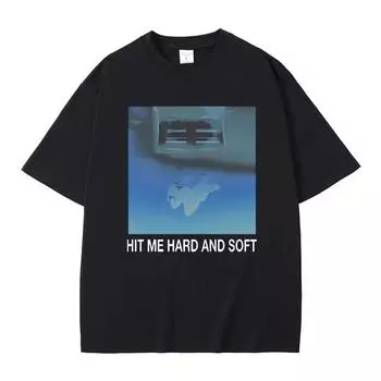 Tshirt Men Women Fashion Trend Singer Same Style Vintage Print T Shirt Men s Streetwear Daily T-shirts S