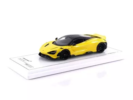 TSM MODEL McLaren 765LT Sicilian Yellow Finished Product TSM430625 1/43 жёлтый