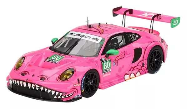 TSM MODEL Porsche 911 GT3 R IMSA Michelin GT Challenge at VIR AO Racing Finished Product TSM430814 1/43 2023#80