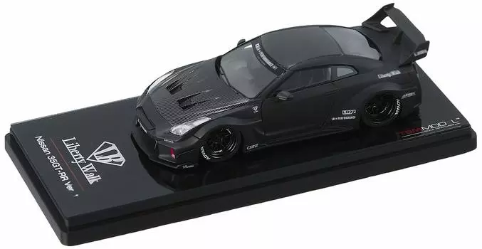 TSM MODEL WORKS GT Nissan Version 1 Matte Black Finished Product 1/43 LB-Silhouette 35GT-RR