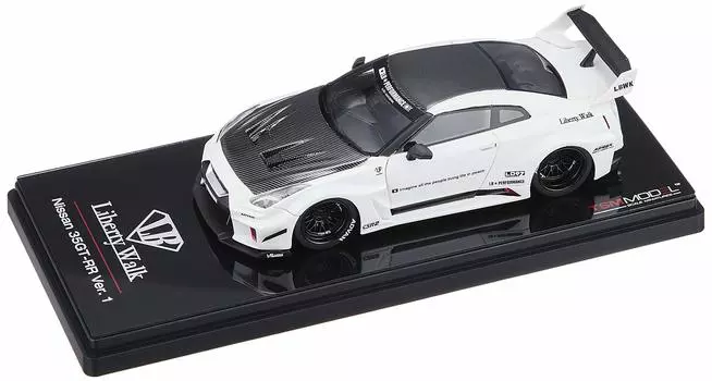 TSM MODEL WORKS GT Nissan Version 1 White Finished Product 1/43 LB-Silhouette 35GT-RR белый