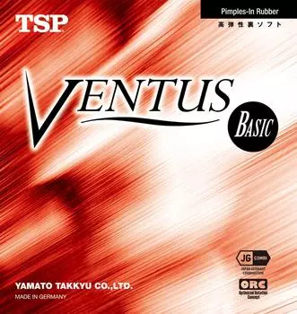 TSP Table Tennis Rubber Ventus Basic 020501 Black 020501 Black 1.5 1.5 чёрный